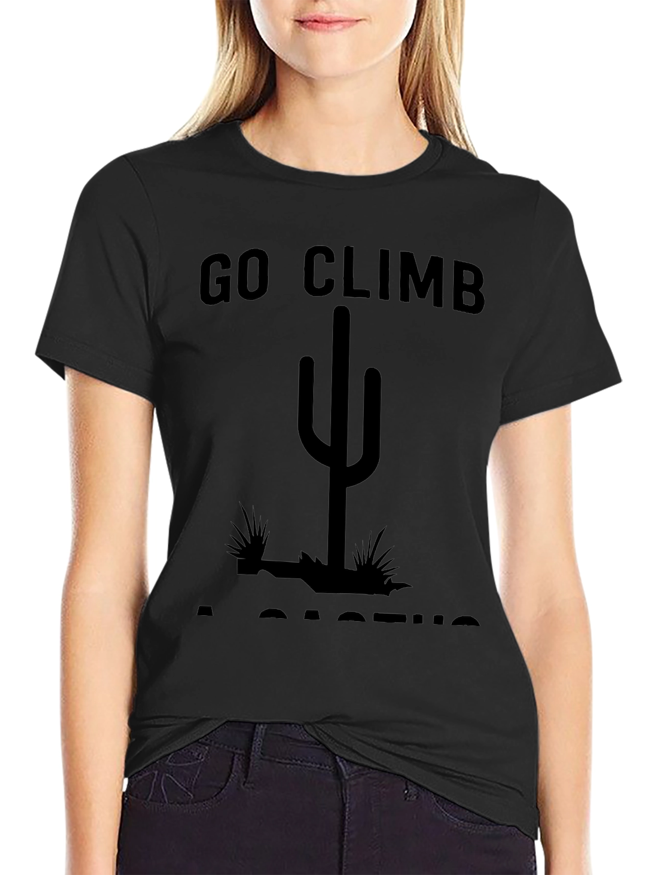 Go Climb a Cactus Graphic Tee