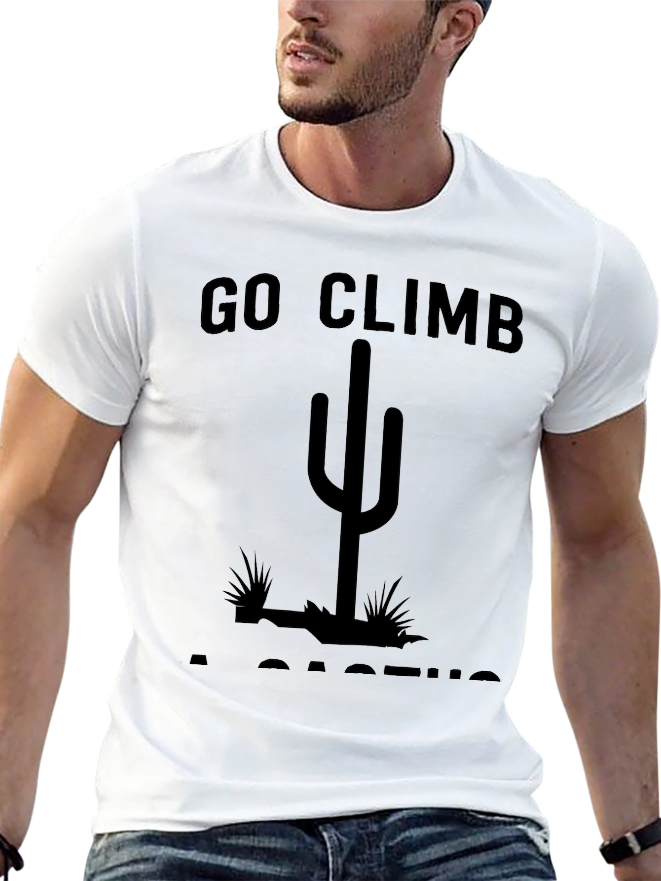 Go Climb a Cactus Graphic Tee