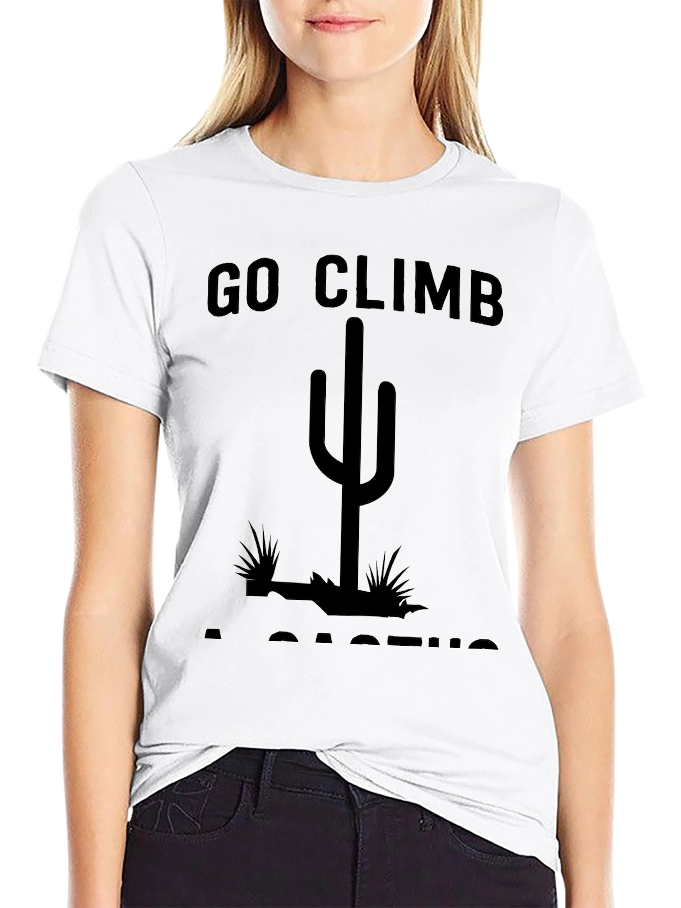 Go Climb a Cactus Graphic Tee