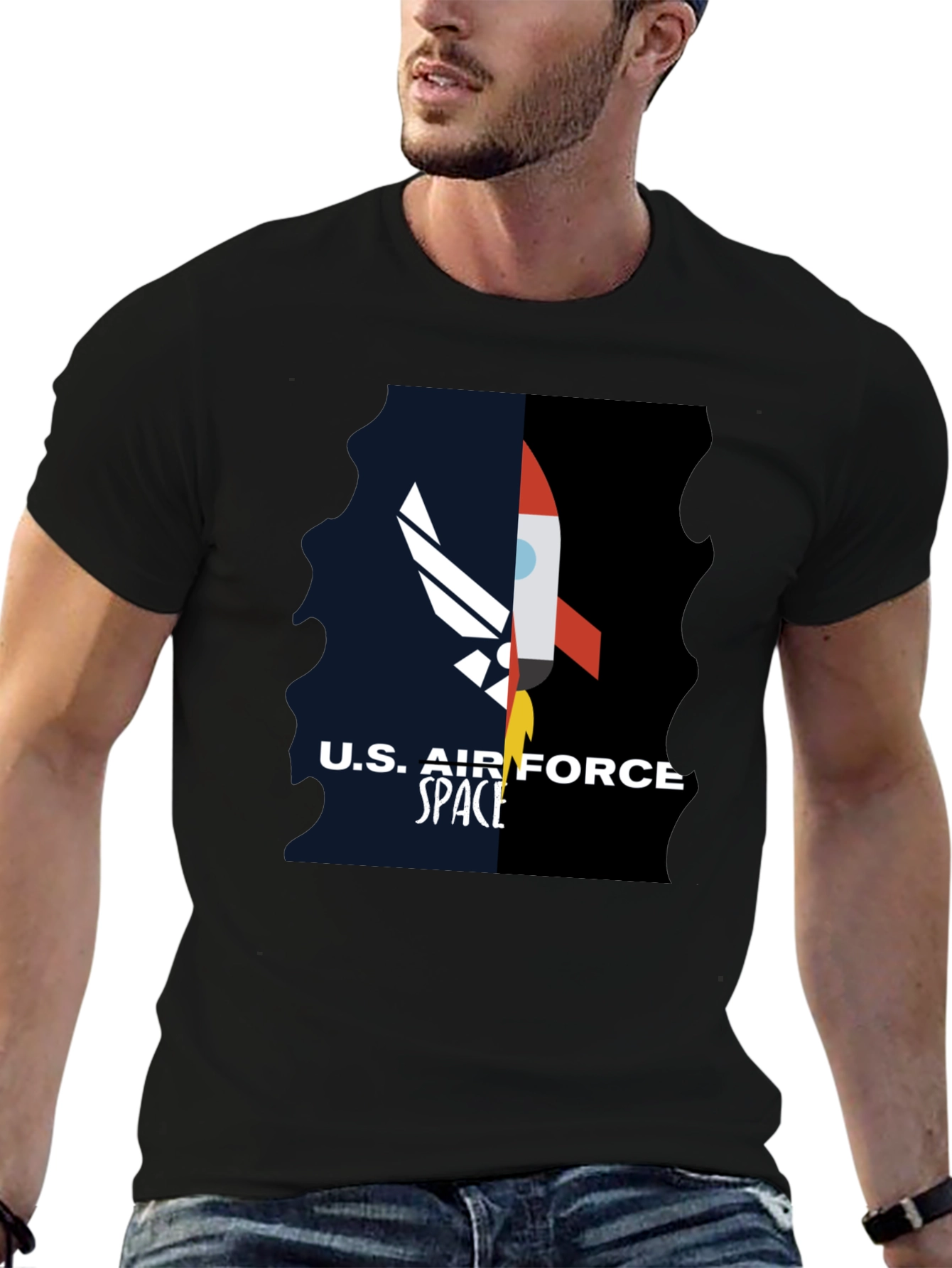 US Air Force Space Graphic Tee