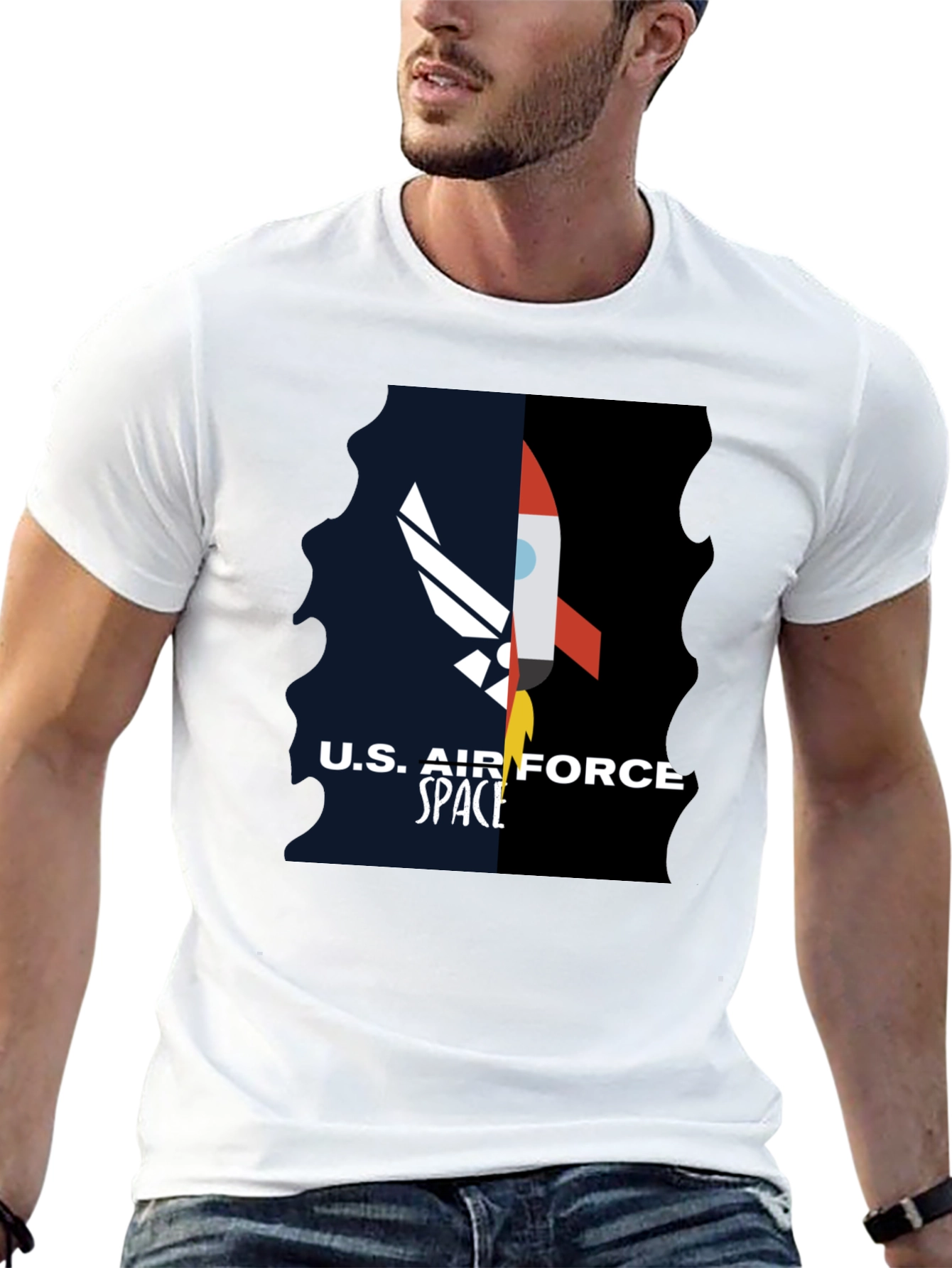 US Air Force Space Graphic Tee