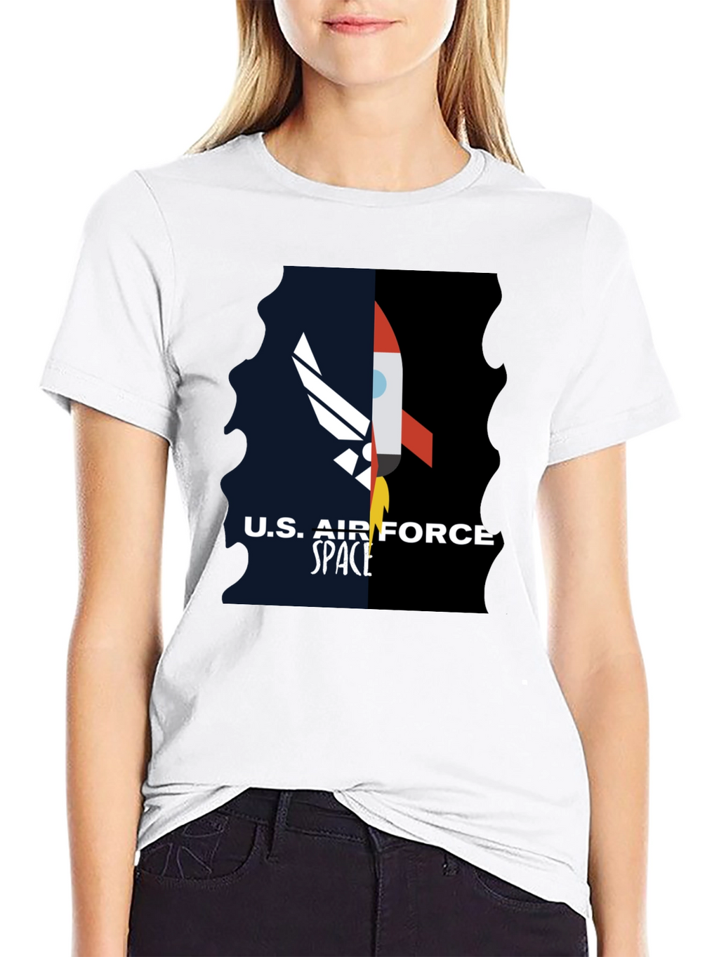 US Air Force Space Graphic Tee