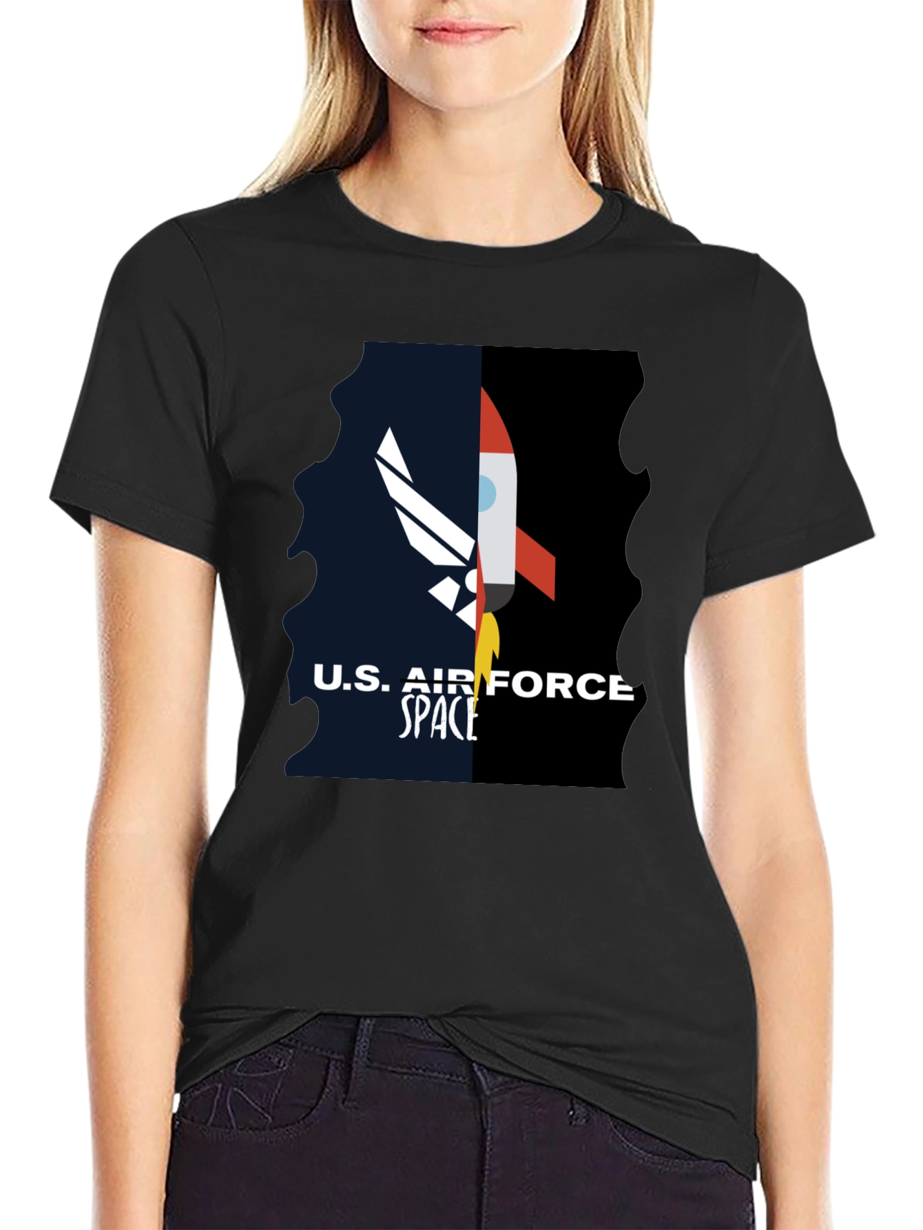 US Air Force Space Graphic Tee