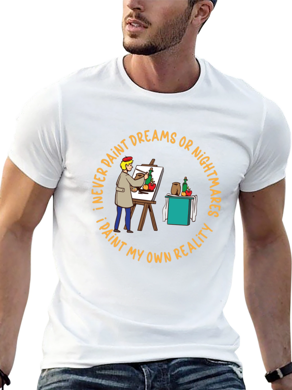 Painters Reality T-Shirt - Unique Art Tee