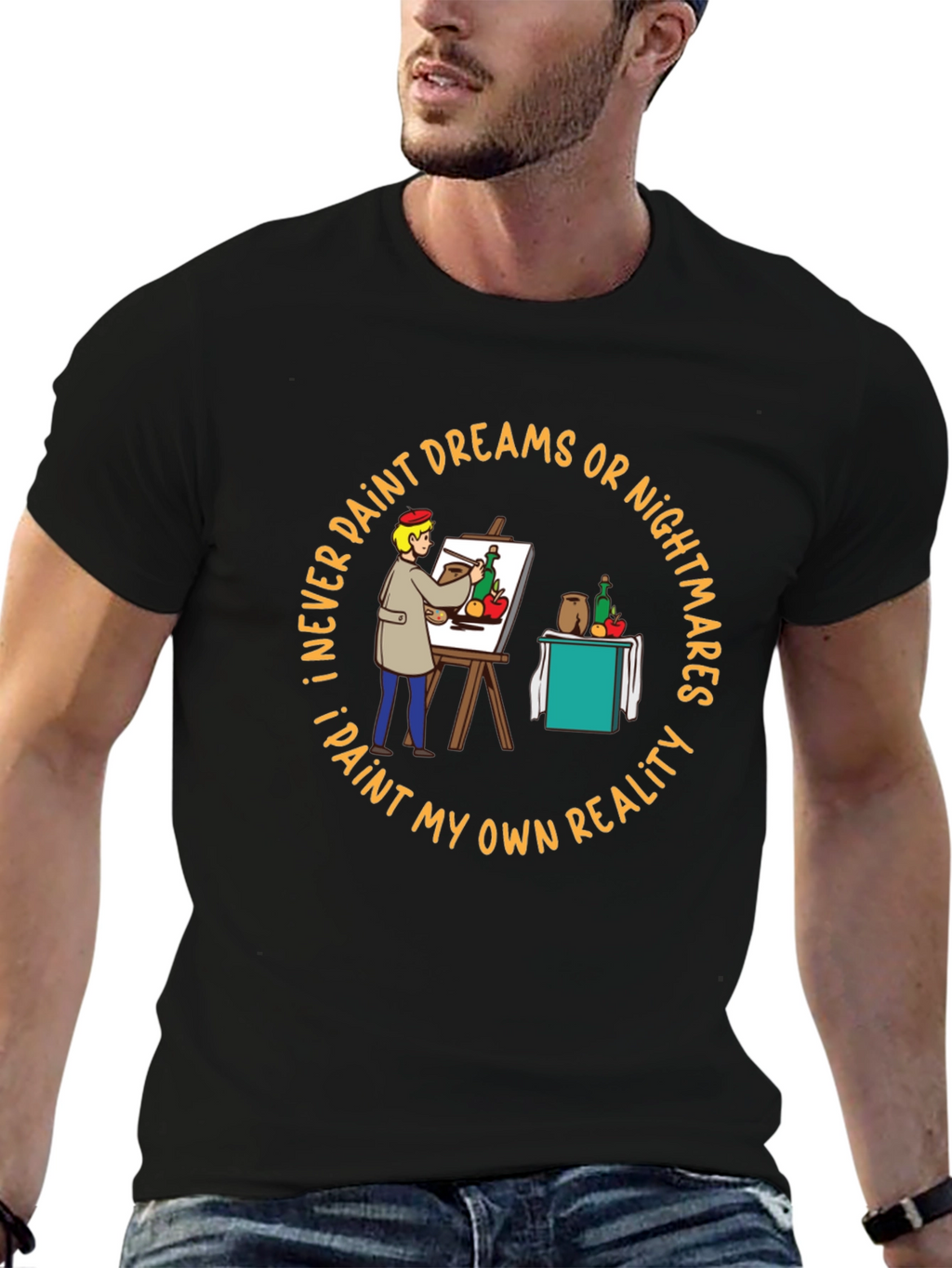 Painters Reality T-Shirt - Unique Art Tee