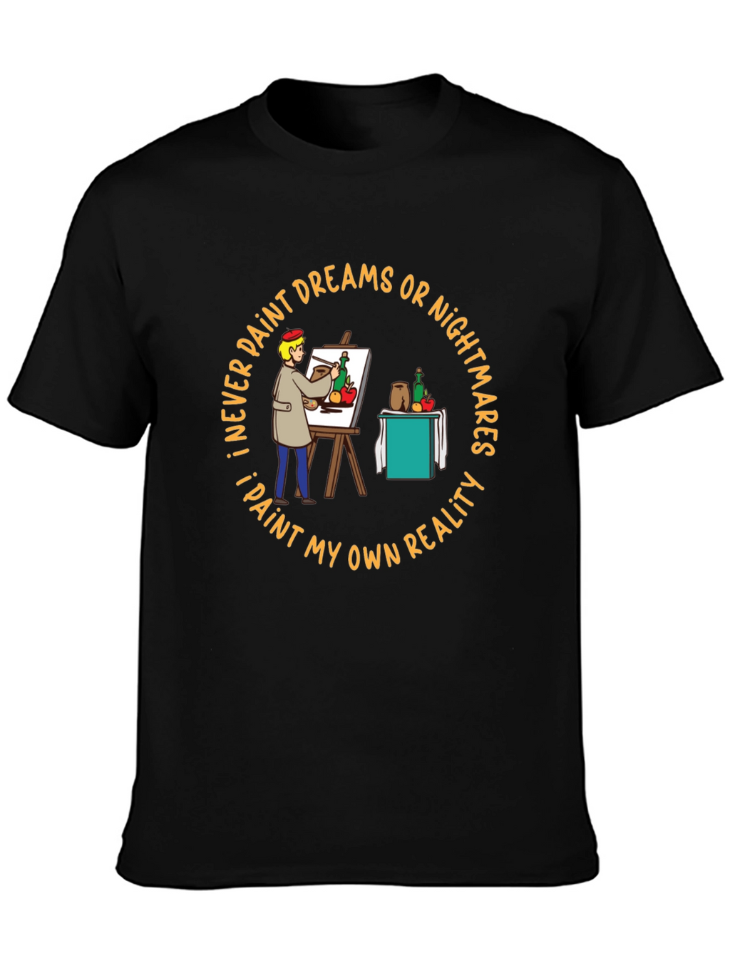 Painters Reality T-Shirt - Unique Art Tee