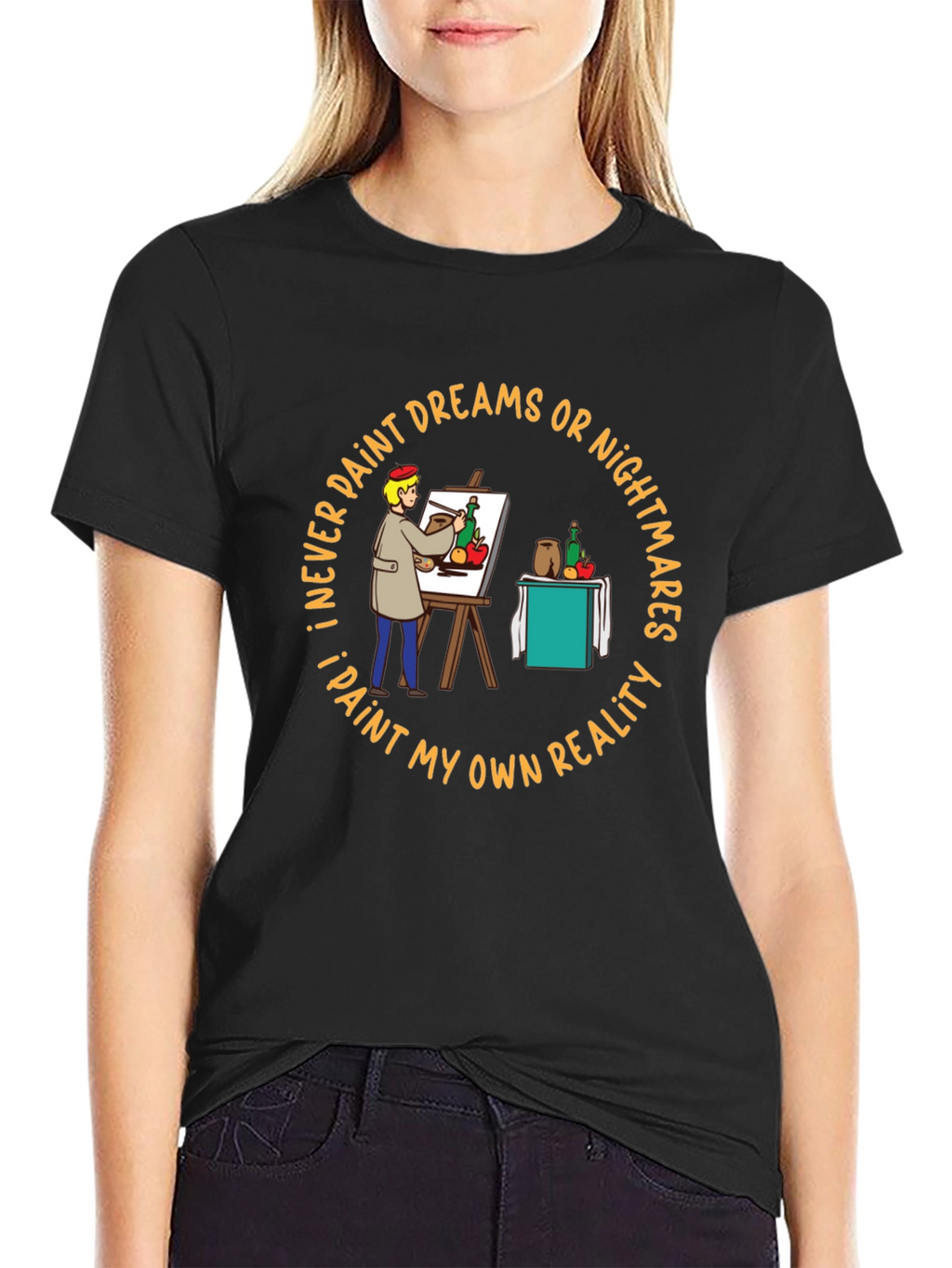 Painters Reality T-Shirt - Unique Art Tee