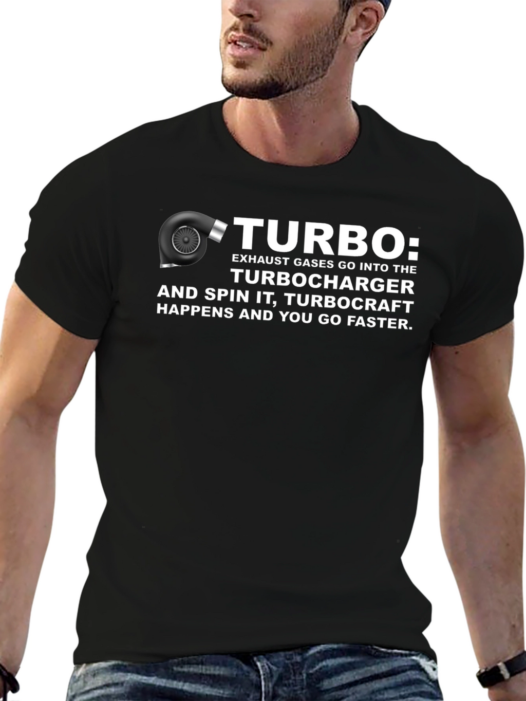 Turbocharger T-Shirt - Spin It & Go Faster!