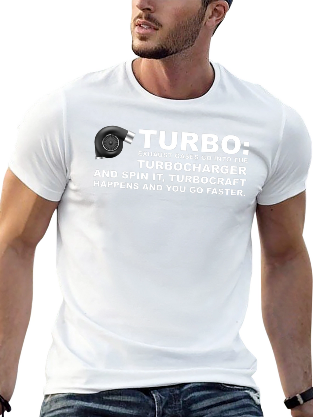 Turbocharger T-Shirt - Spin It & Go Faster!
