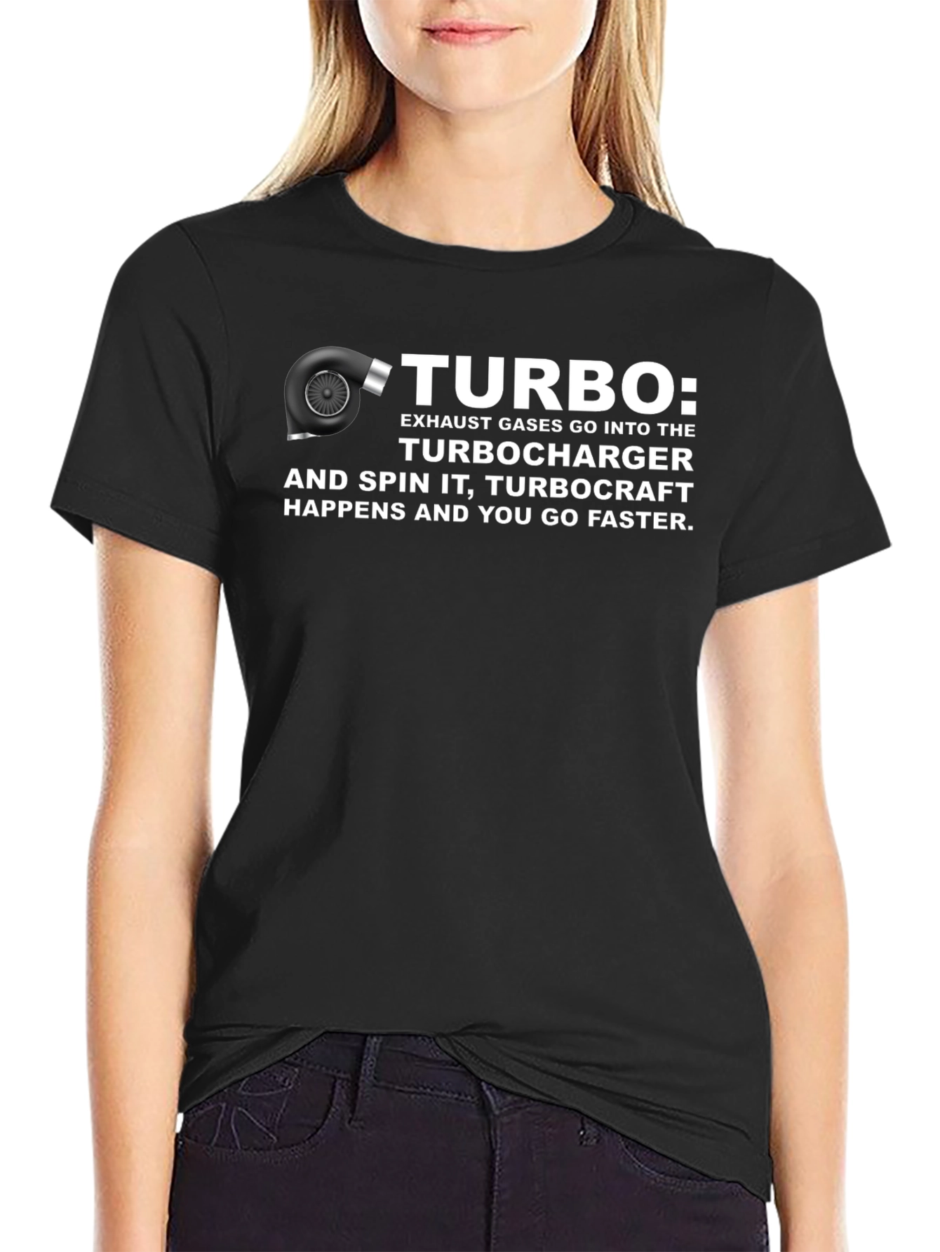 Turbocharger T-Shirt - Spin It & Go Faster!