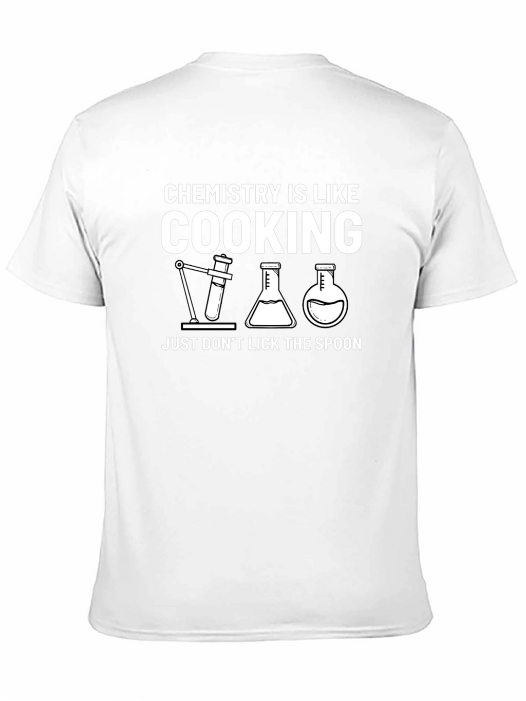 Chemistry Cooking T-Shirt - Dont Lick the Spoon!