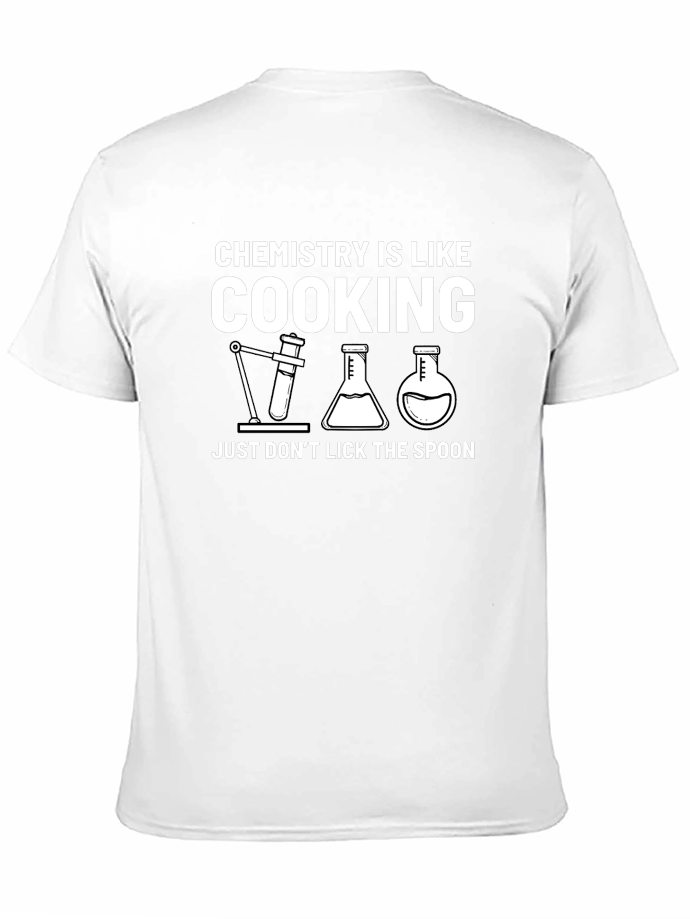 Chemistry Cooking T-Shirt - Dont Lick the Spoon!