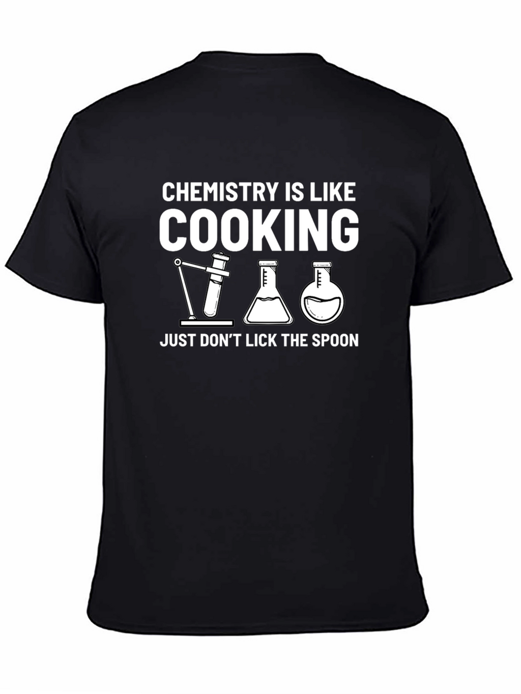 Chemistry Cooking T-Shirt - Dont Lick the Spoon!