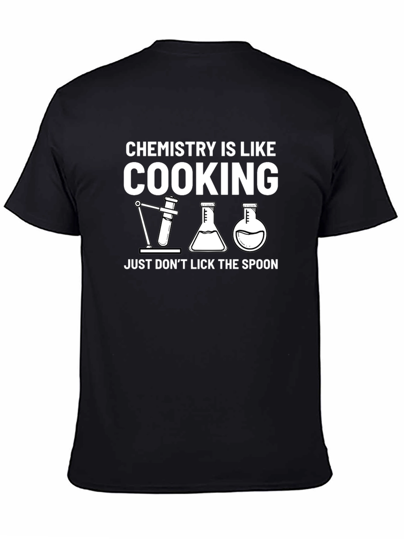 Chemistry Cooking T-Shirt - Dont Lick the Spoon!