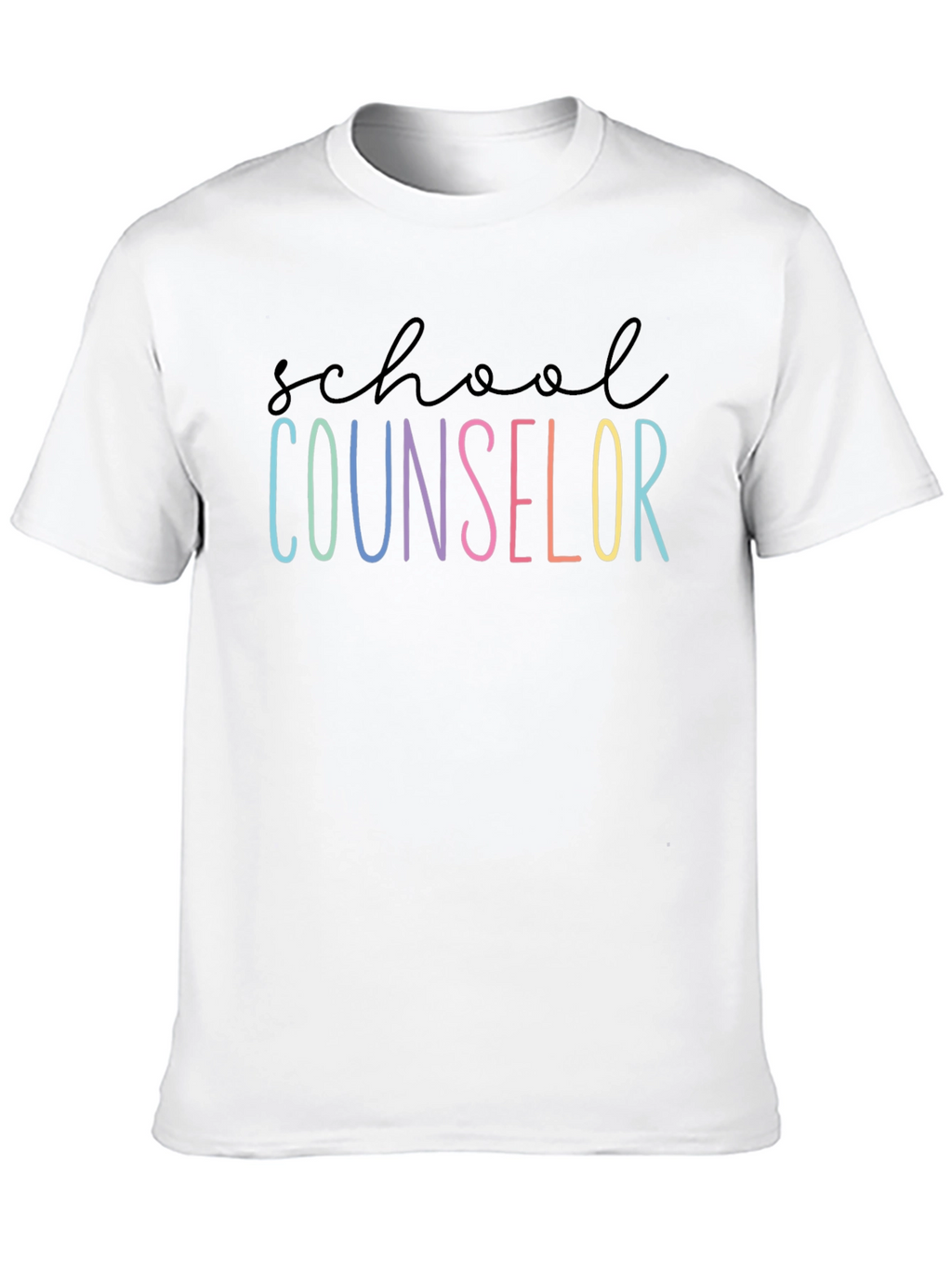 School Counselor Graphic Tee - Black