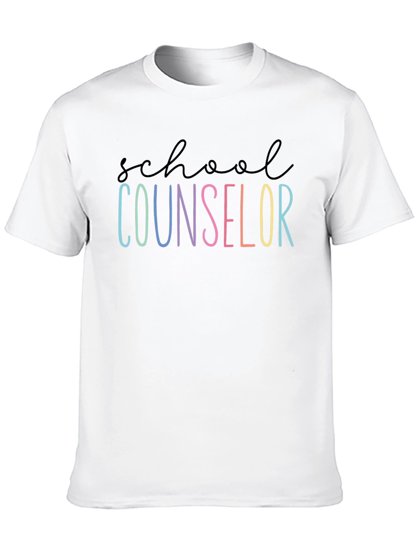 School Counselor Graphic Tee - Black