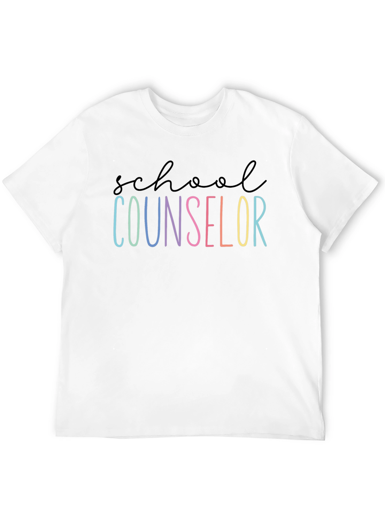 School Counselor Graphic Tee - Black