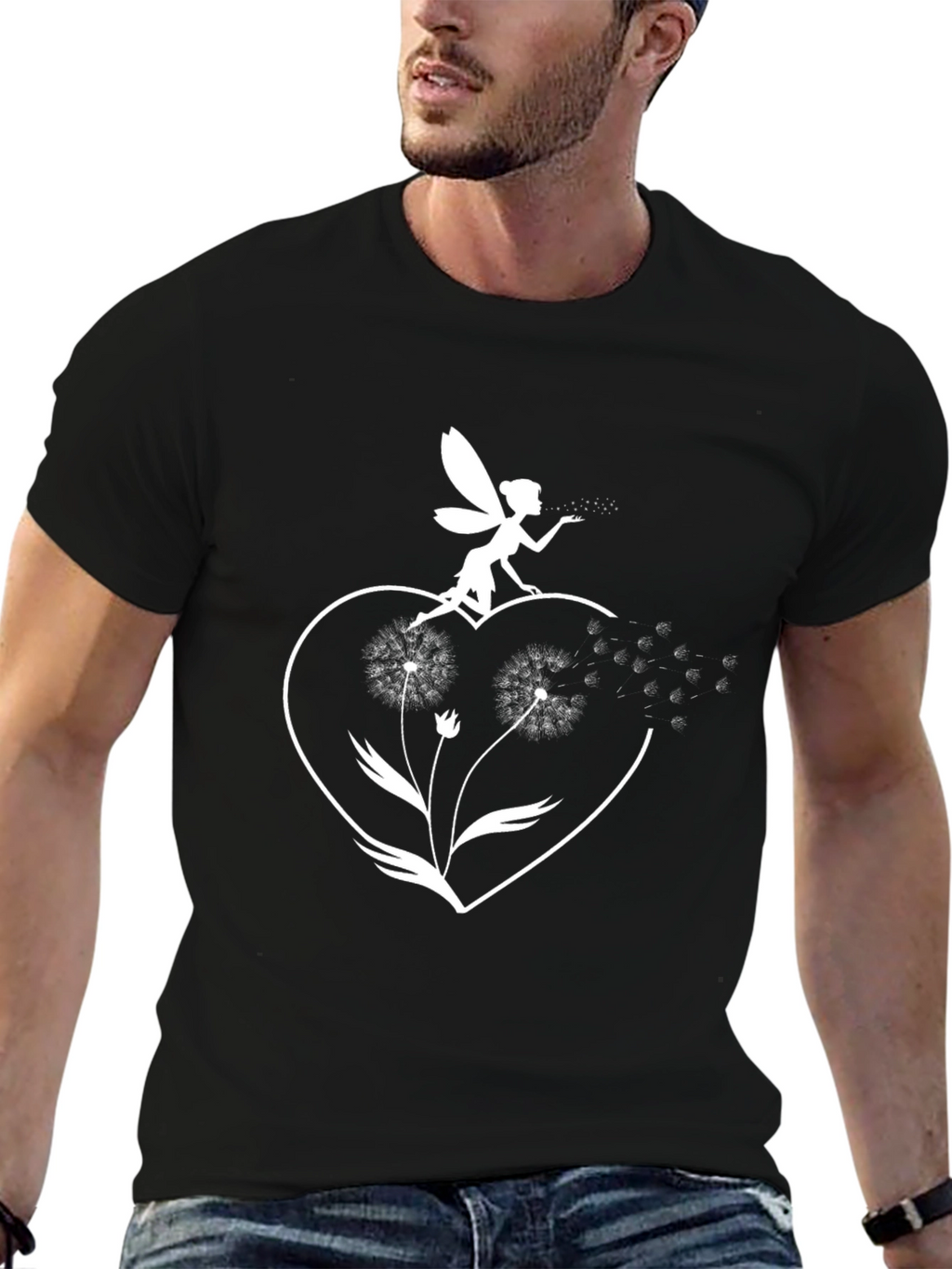Fairy Heart Dandelion T-Shirt