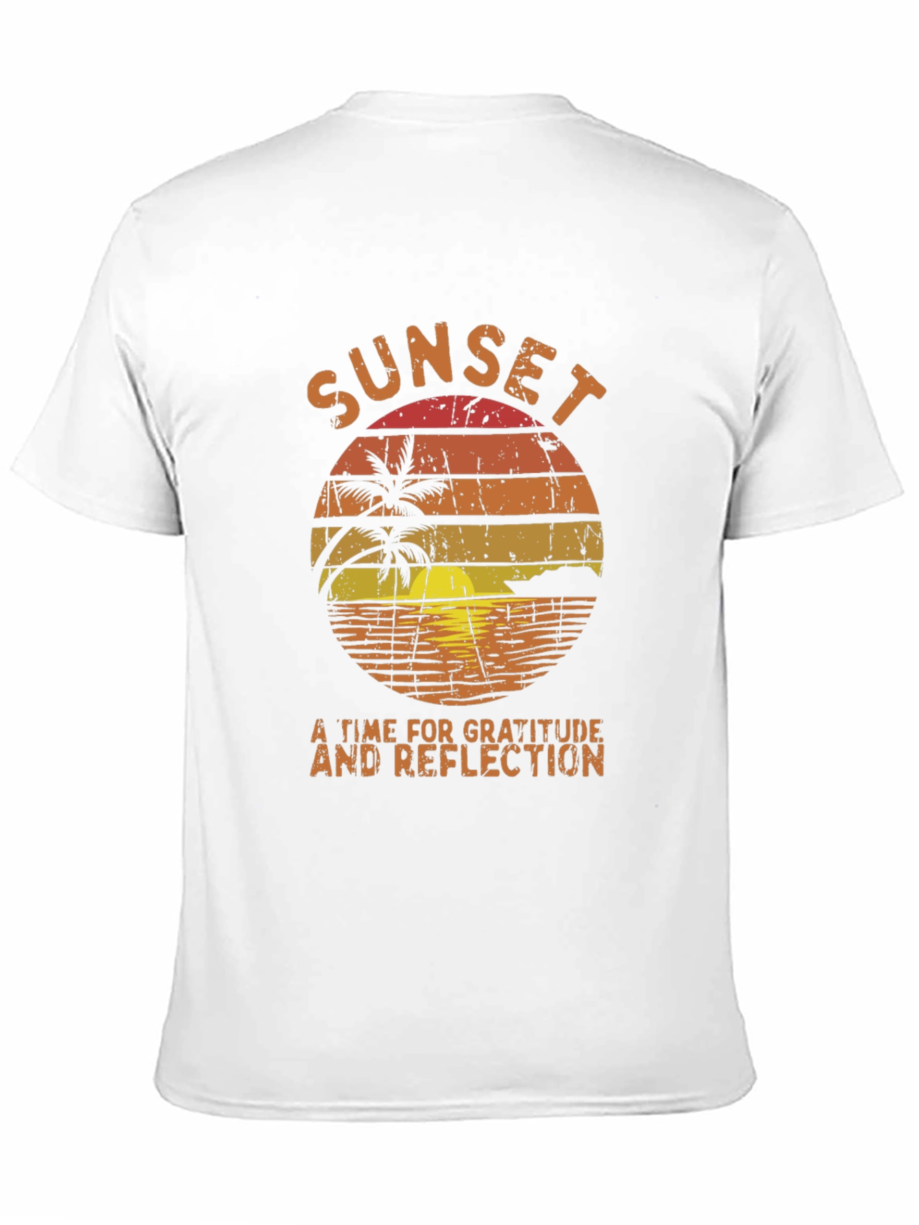 Sunset Gratitude & Reflection T-Shirt