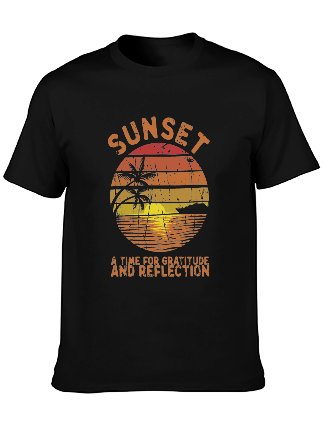 Sunset Gratitude & Reflection T-Shirt