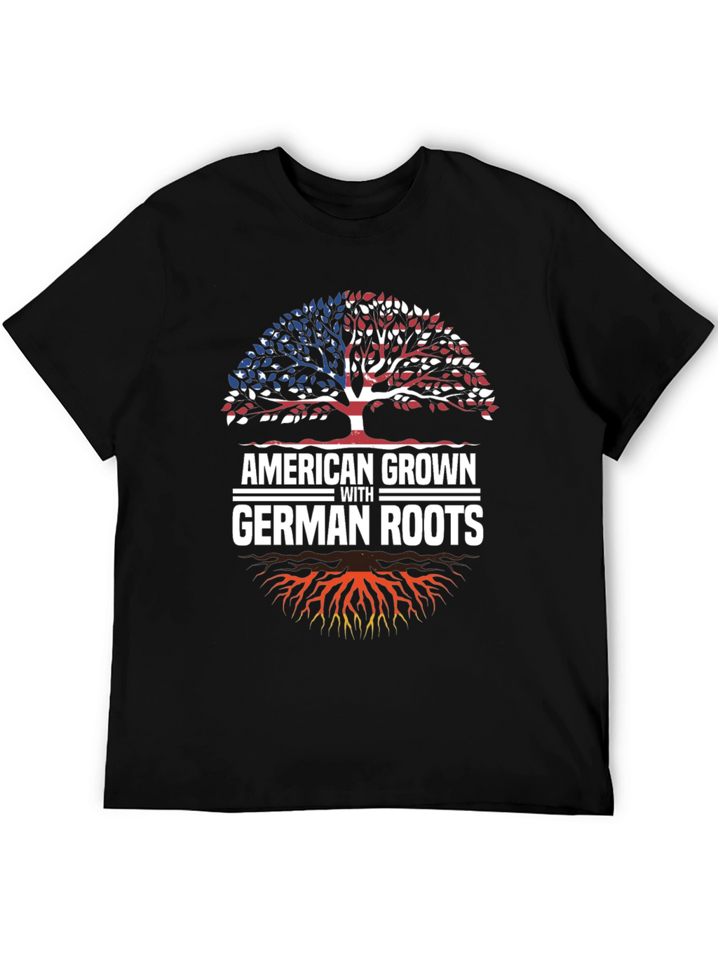 American Grown with German Roots T-Shirt