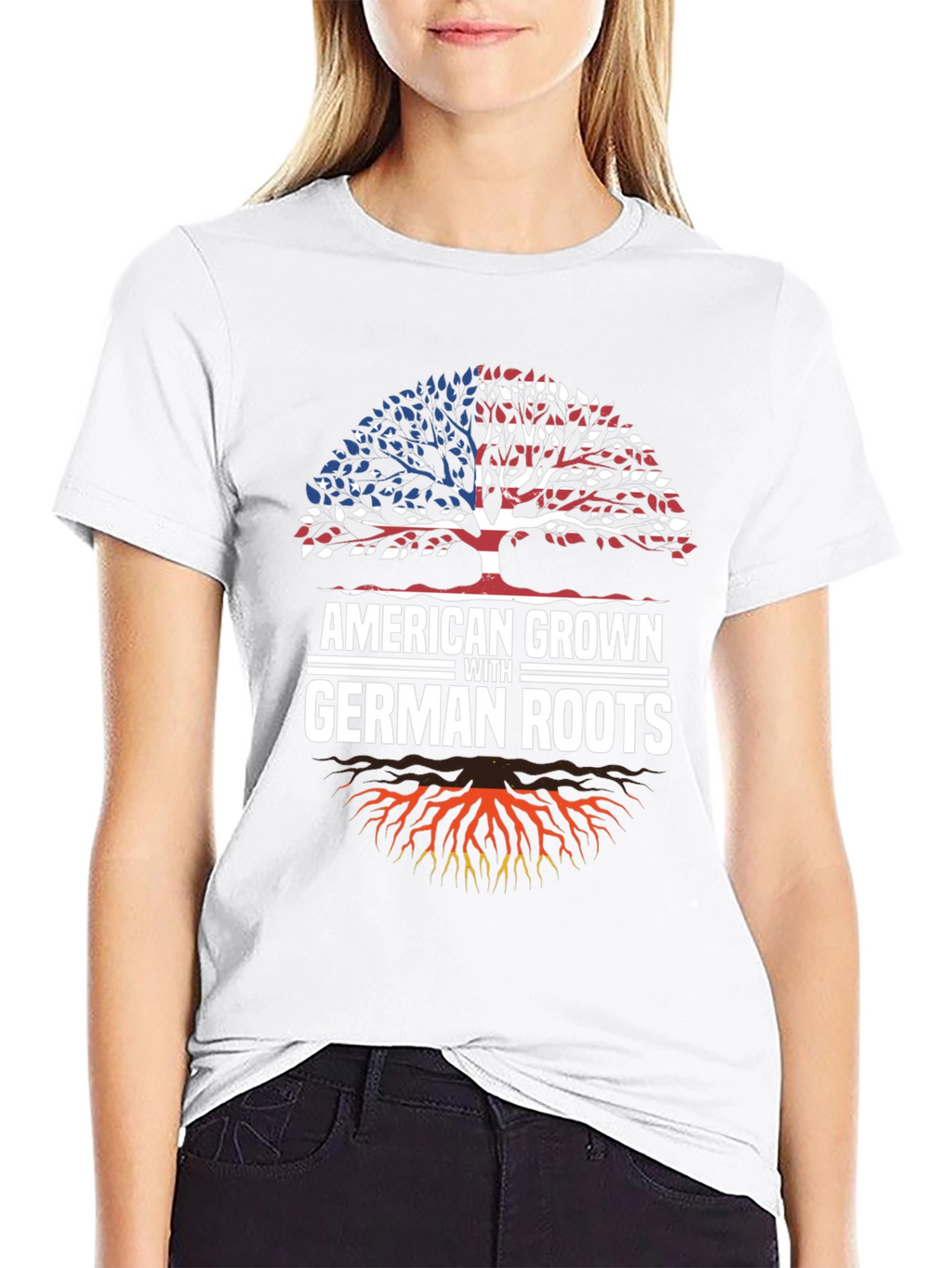 American Grown with German Roots T-Shirt