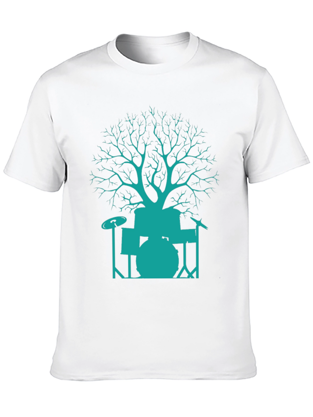 Drum Tree T-Shirt - Music Lovers Tee