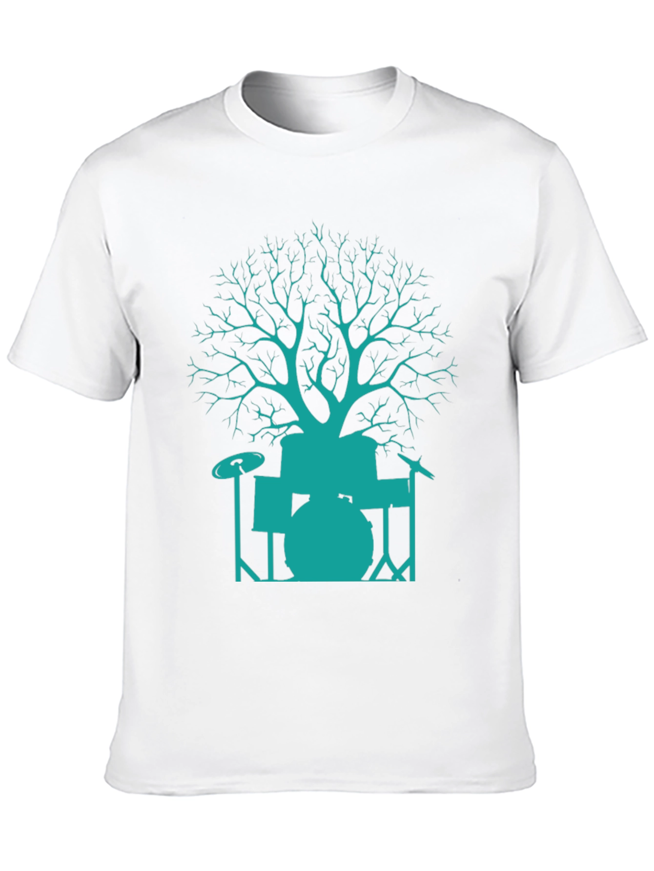 Drum Tree T-Shirt - Music Lovers Tee