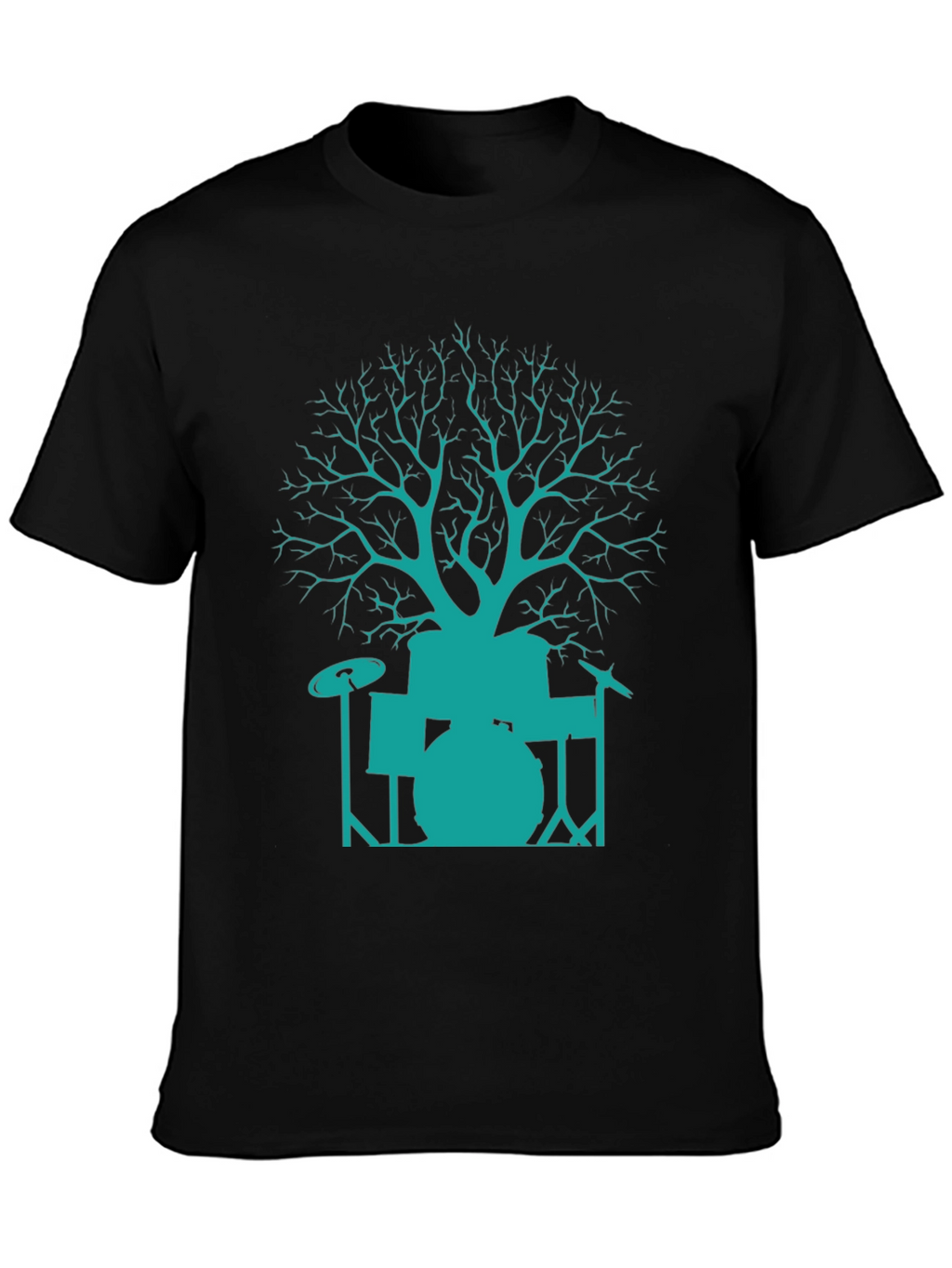 Drum Tree T-Shirt - Music Lovers Tee
