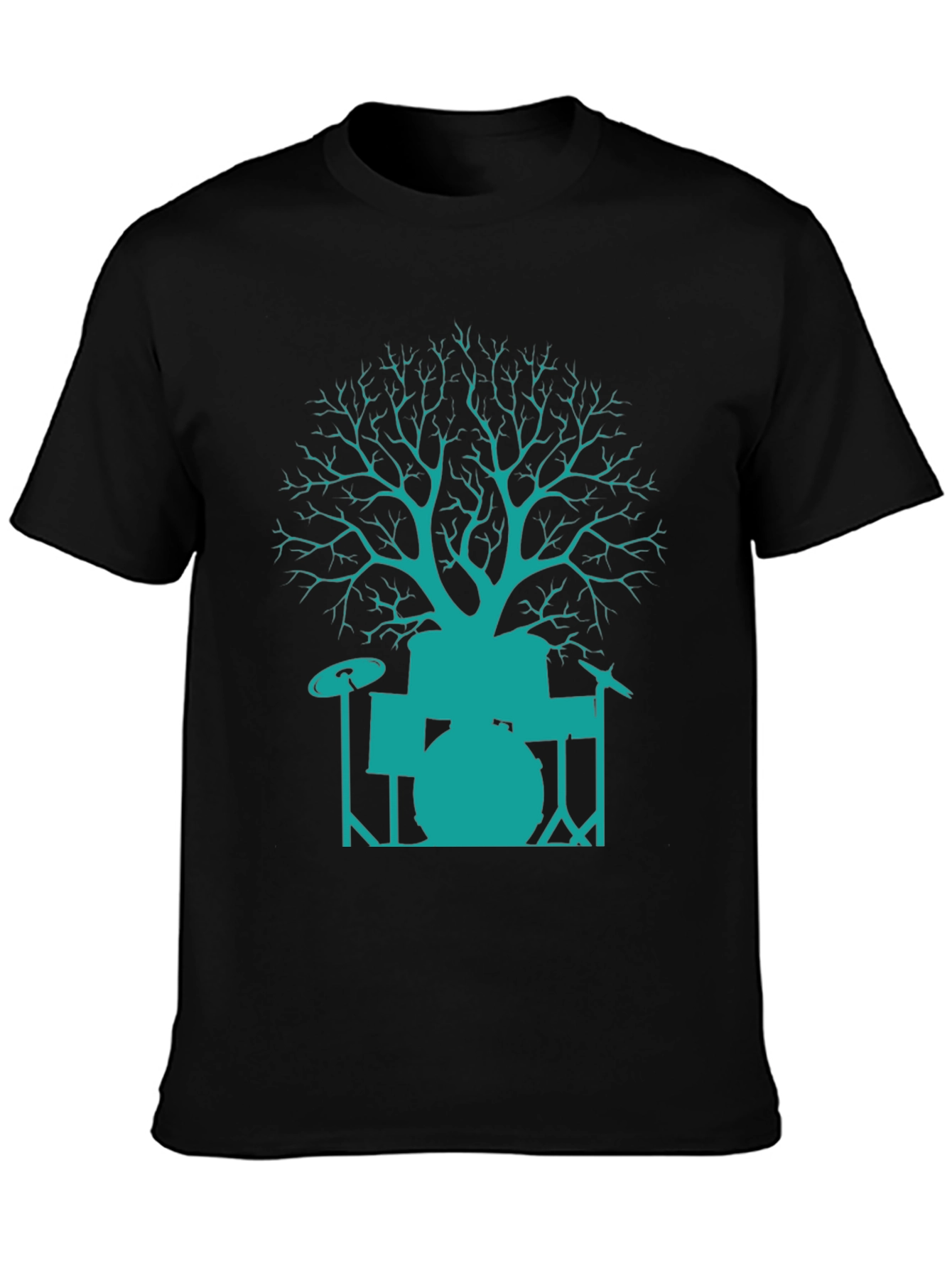 Drum Tree T-Shirt - Music Lovers Tee