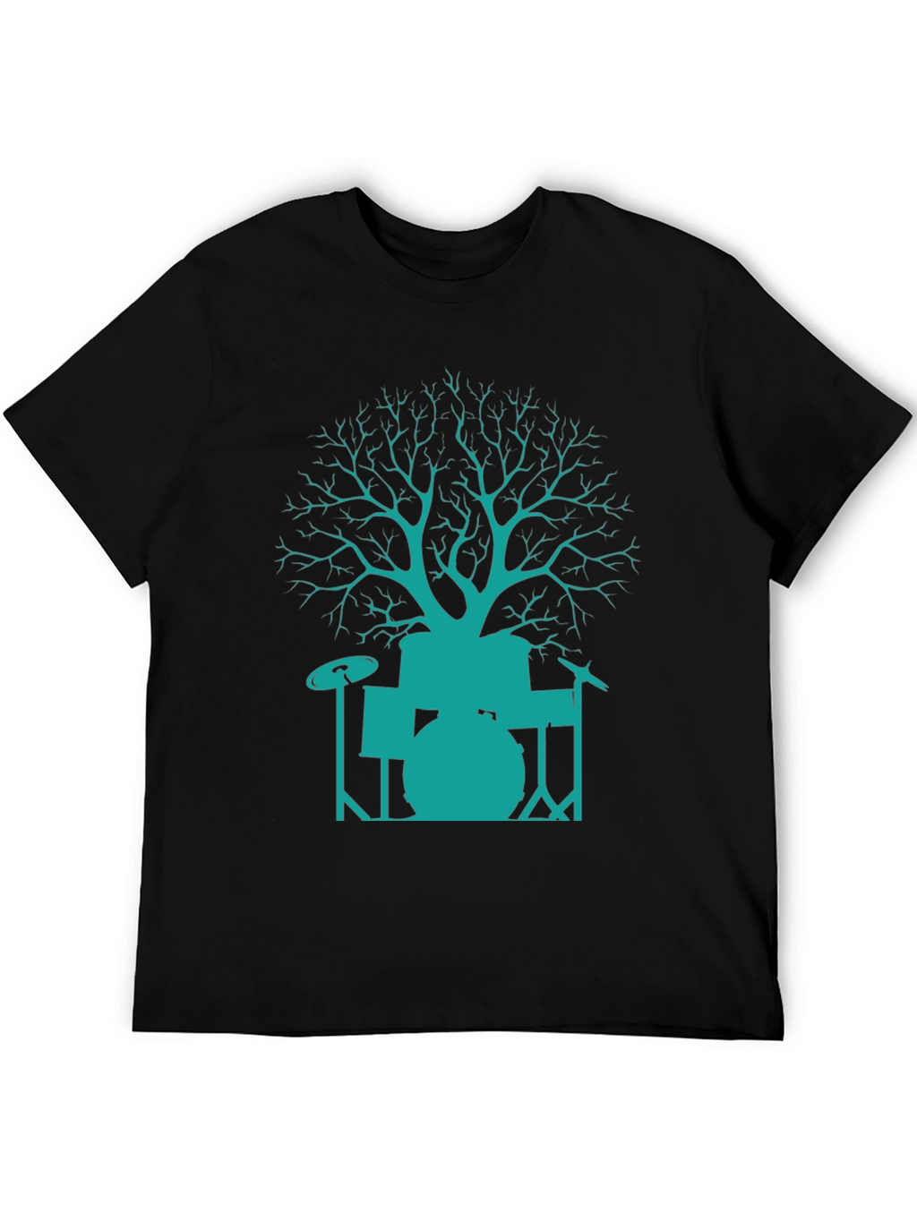 Drum Tree T-Shirt - Music Lovers Tee