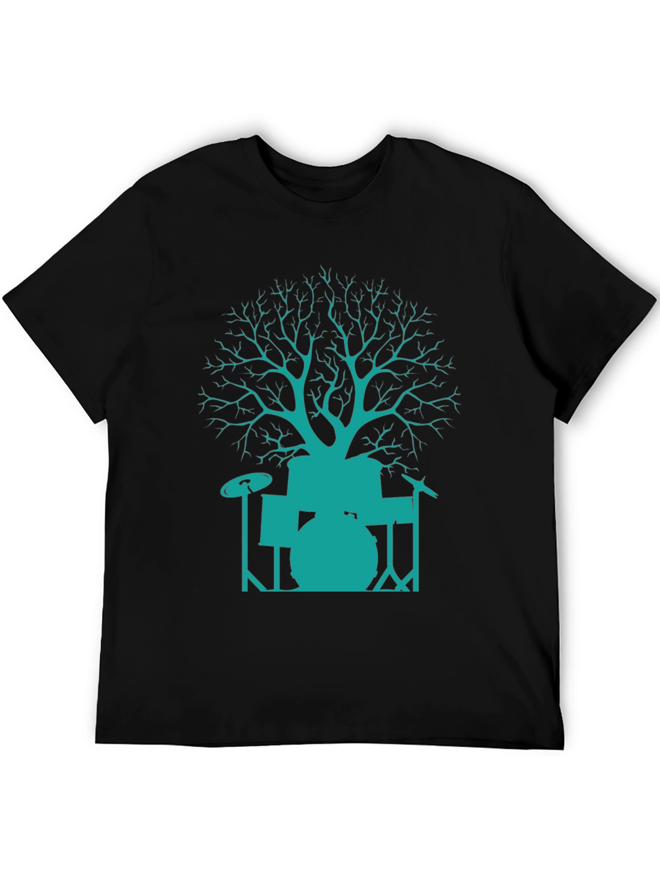 Drum Tree T-Shirt - Music Lovers Tee