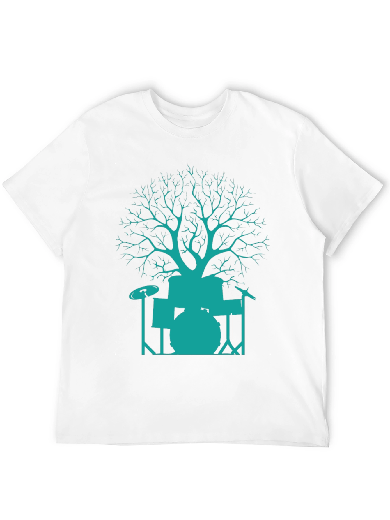 Drum Tree T-Shirt - Music Lovers Tee