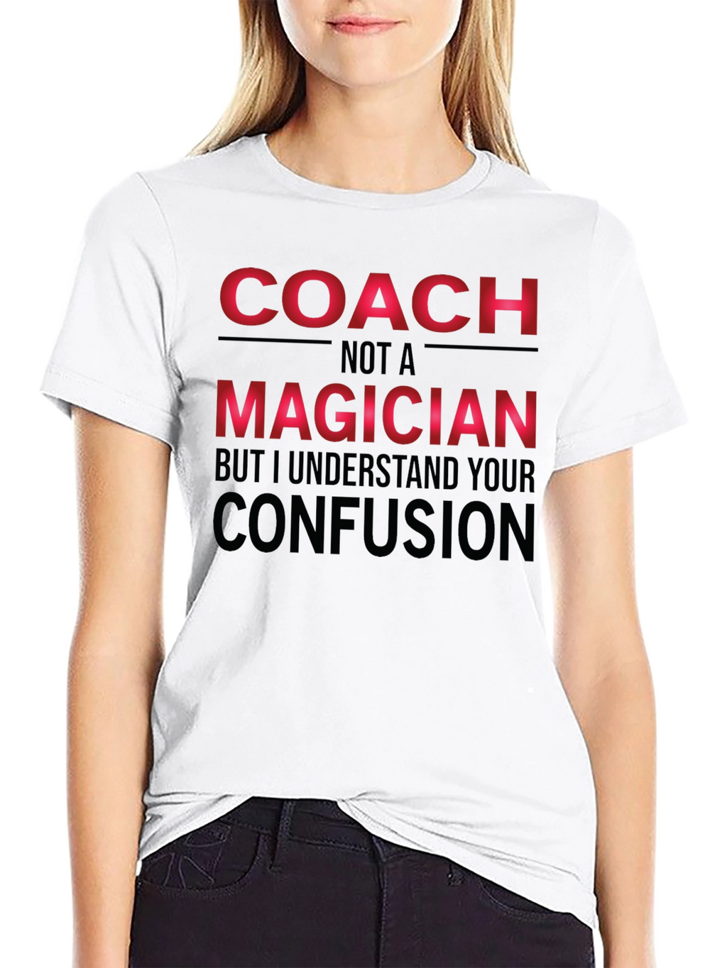 Coach Not a Magician Graphic Tee