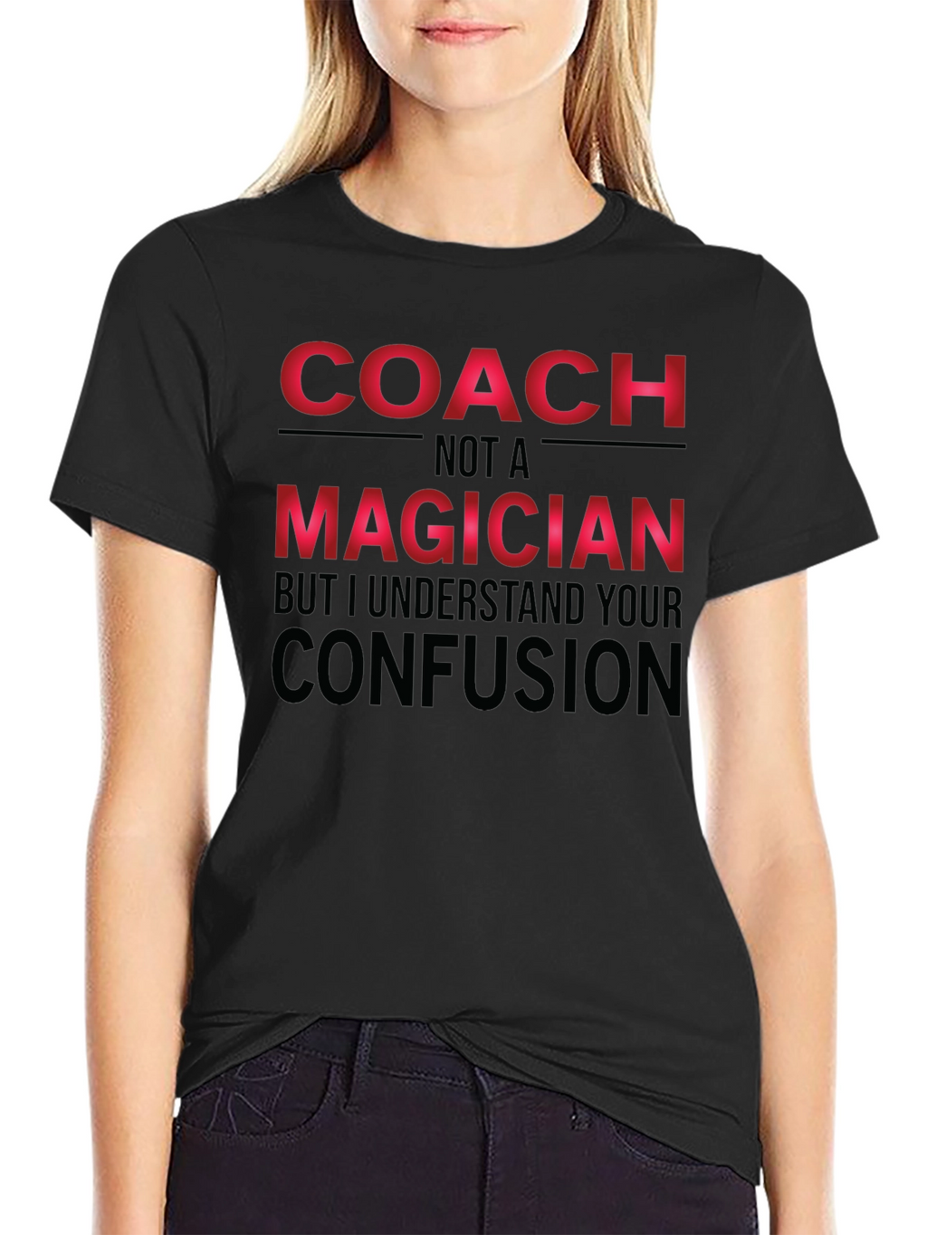 Coach Not a Magician Graphic Tee