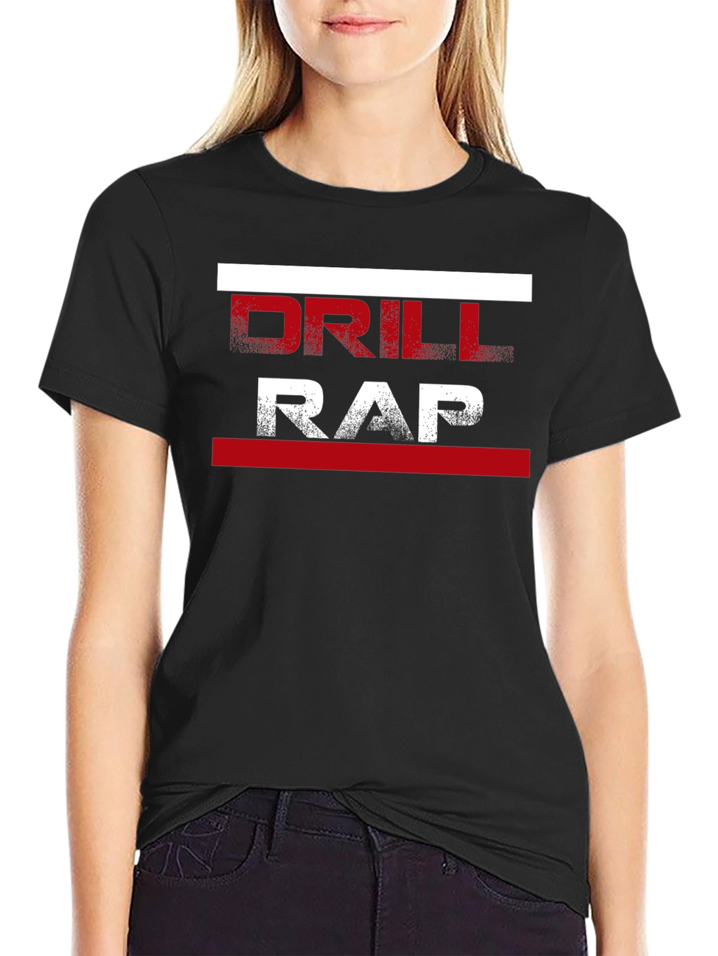 Drill Rap Graphic T-Shirt - Stylish Urban Streetwear