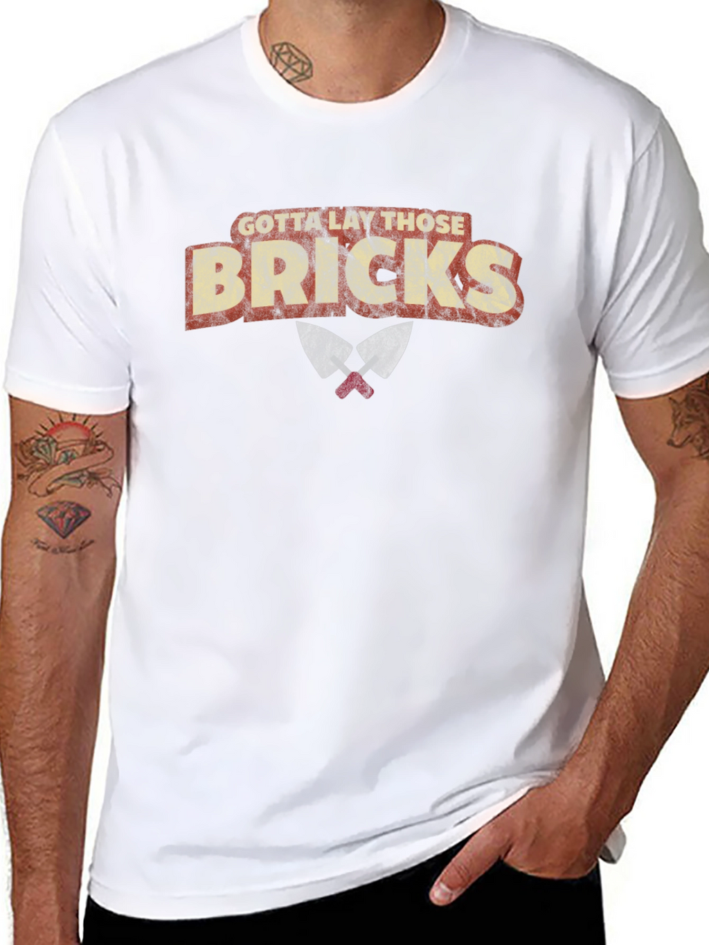 Gotta Lay Those Bricks Graphic T-Shirt