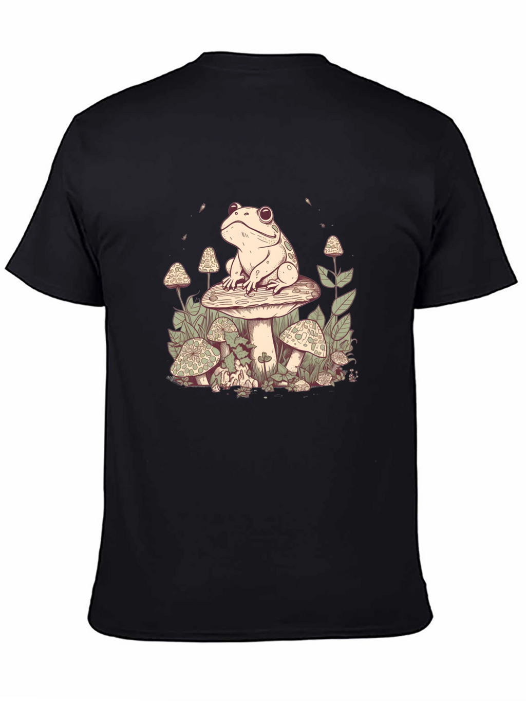 Frog on Mushroom Graphic Tee