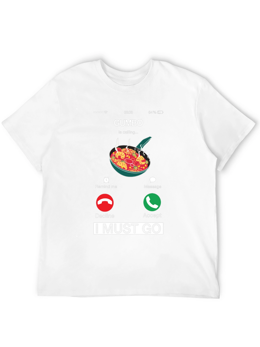 Gumbo Calling T-Shirt - Funny Foodie Tee
