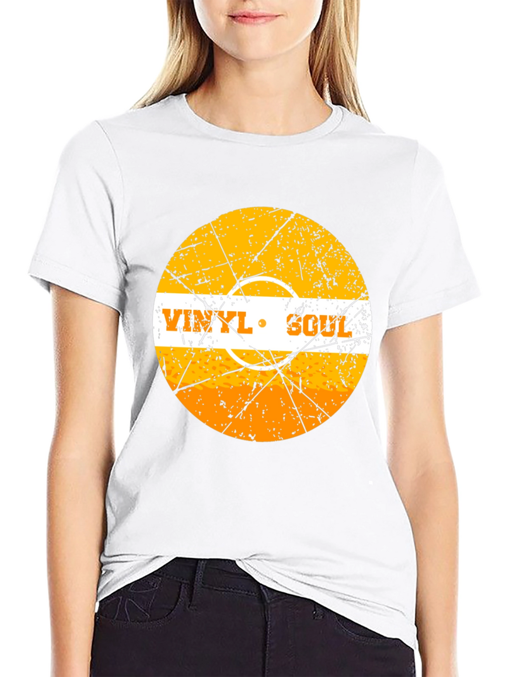 Vinyl Soul Graphic T-Shirt