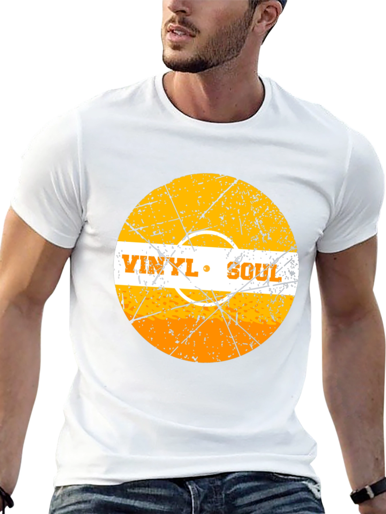 Vinyl Soul Graphic T-Shirt