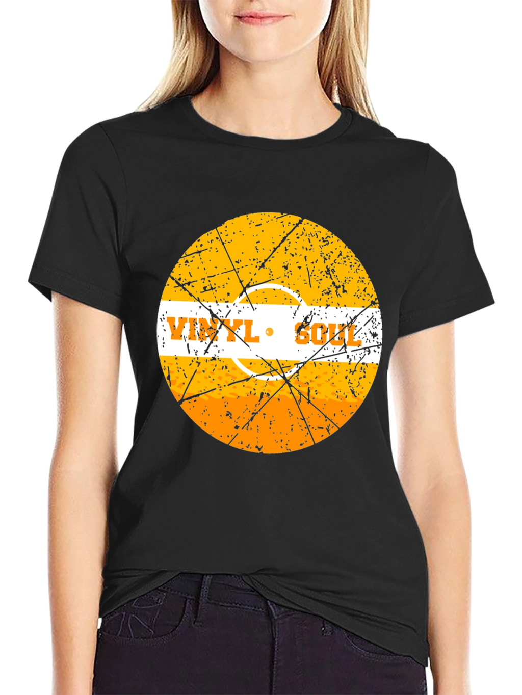 Vinyl Soul Graphic T-Shirt