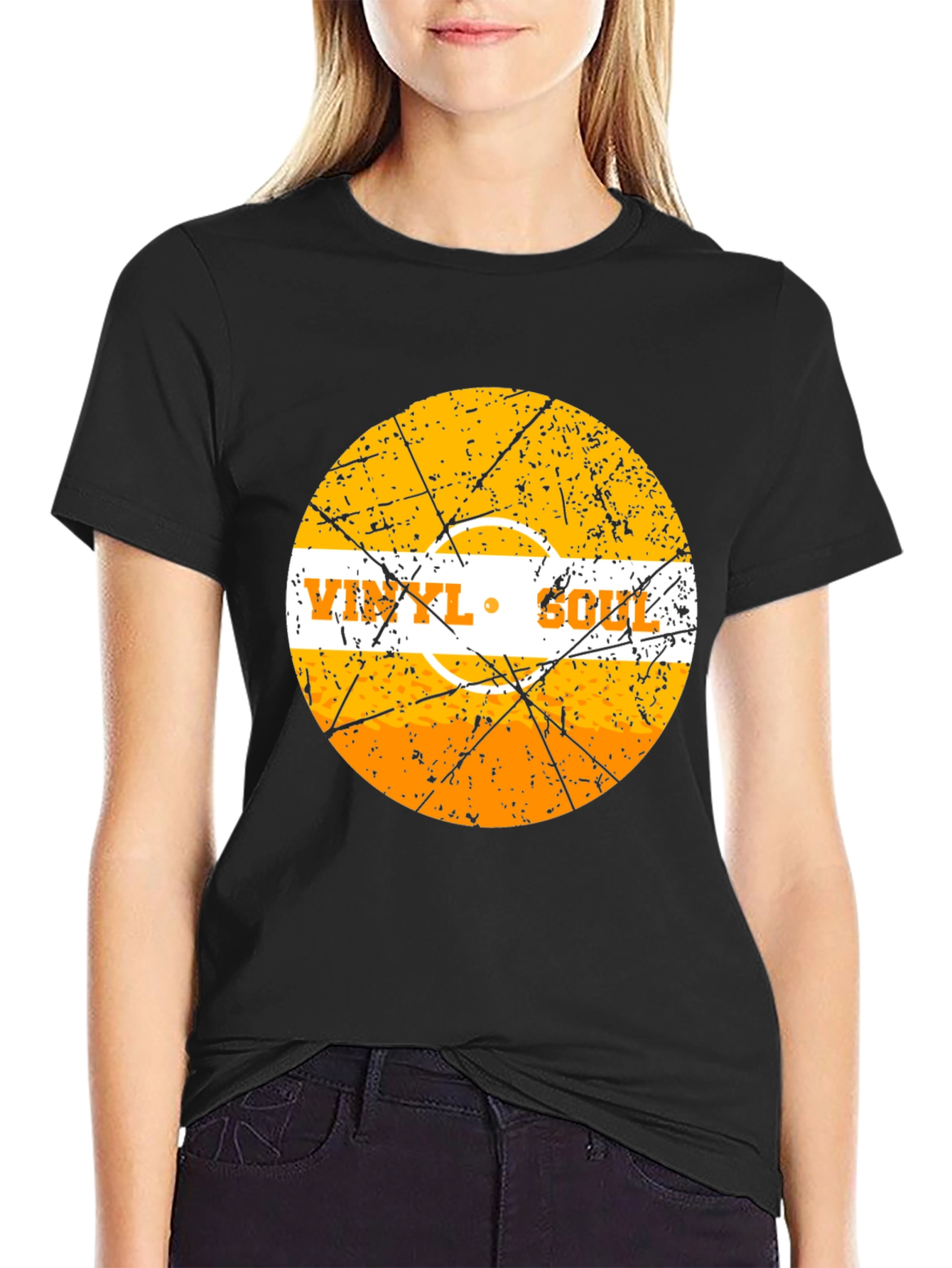 Vinyl Soul Graphic T-Shirt