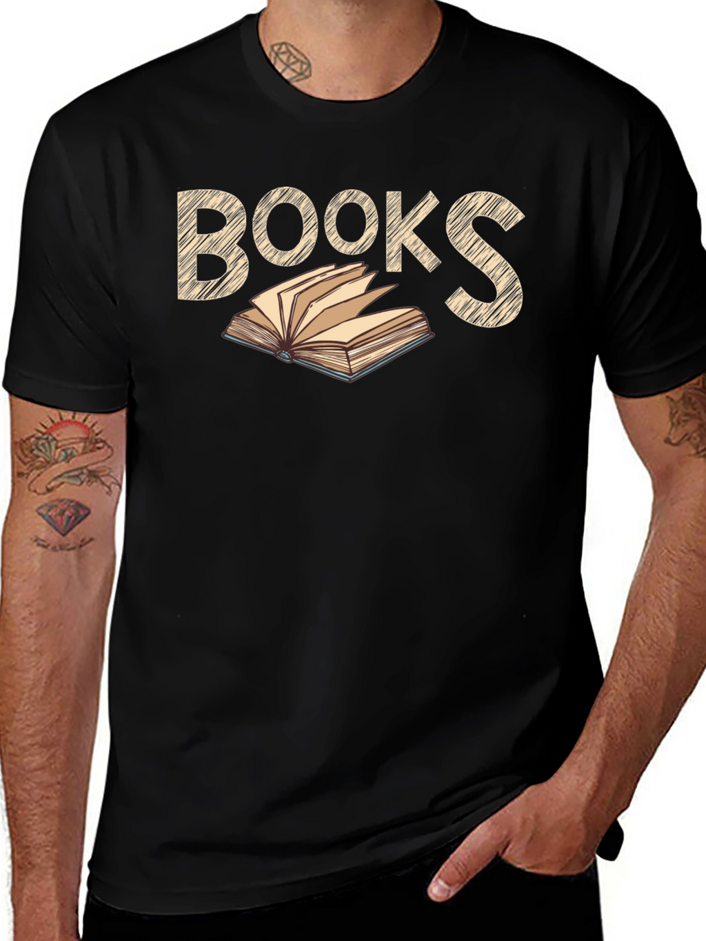 Books Graphic T-Shirt