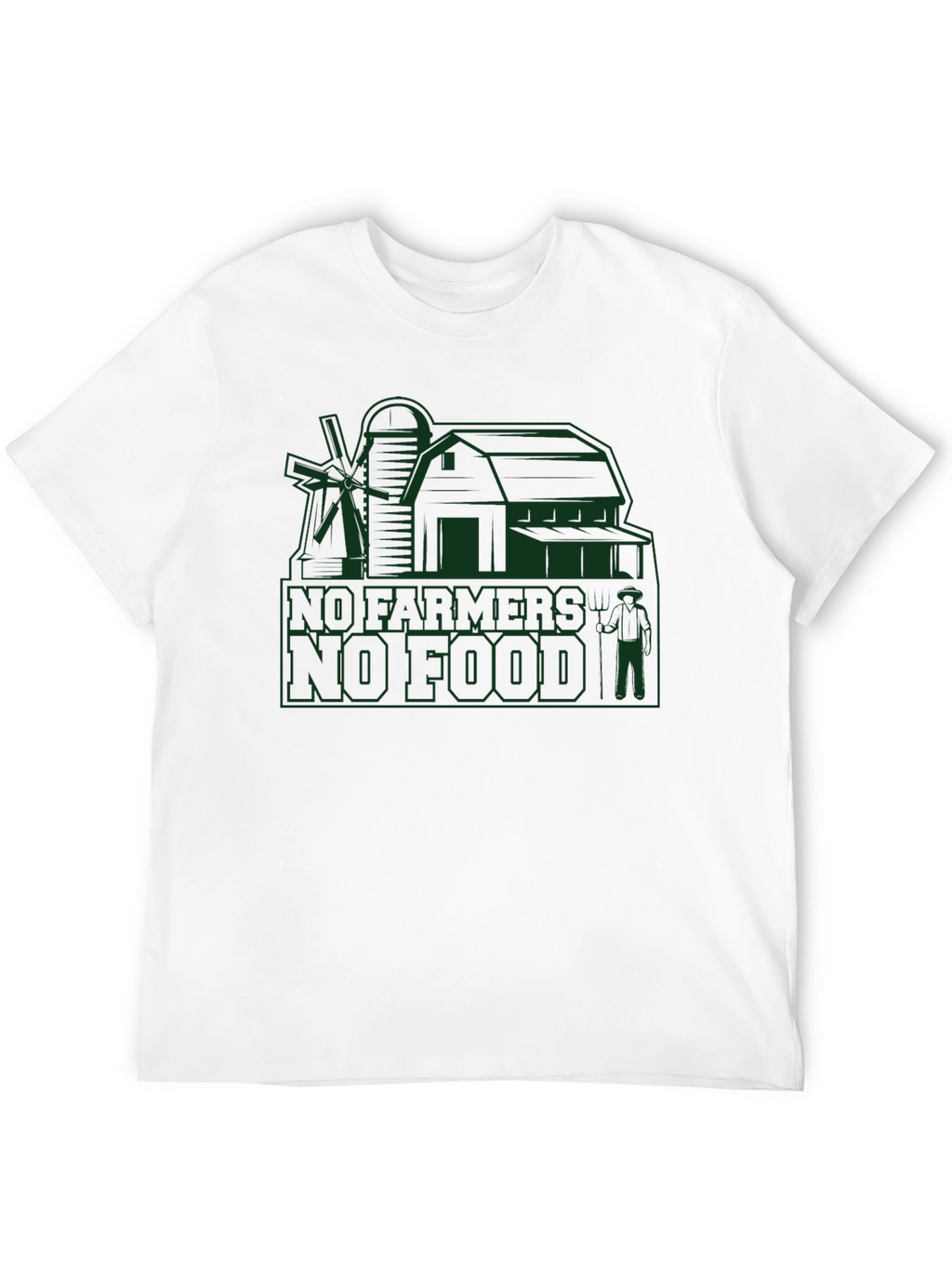 No Farmers No Food T-Shirt Farmer Tee