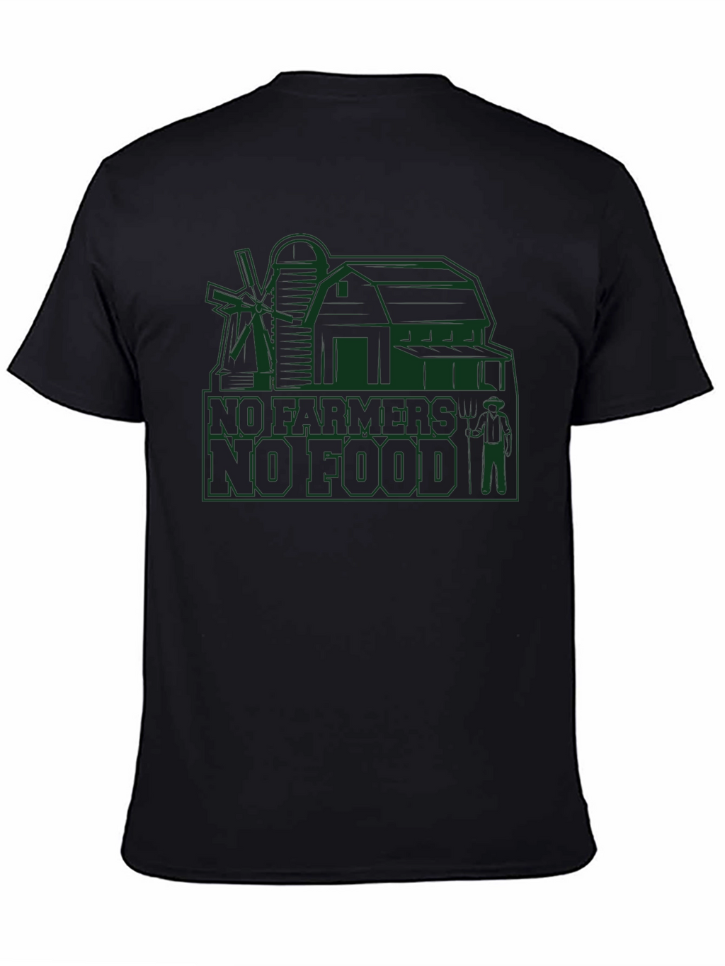 No Farmers No Food T-Shirt Farmer Tee