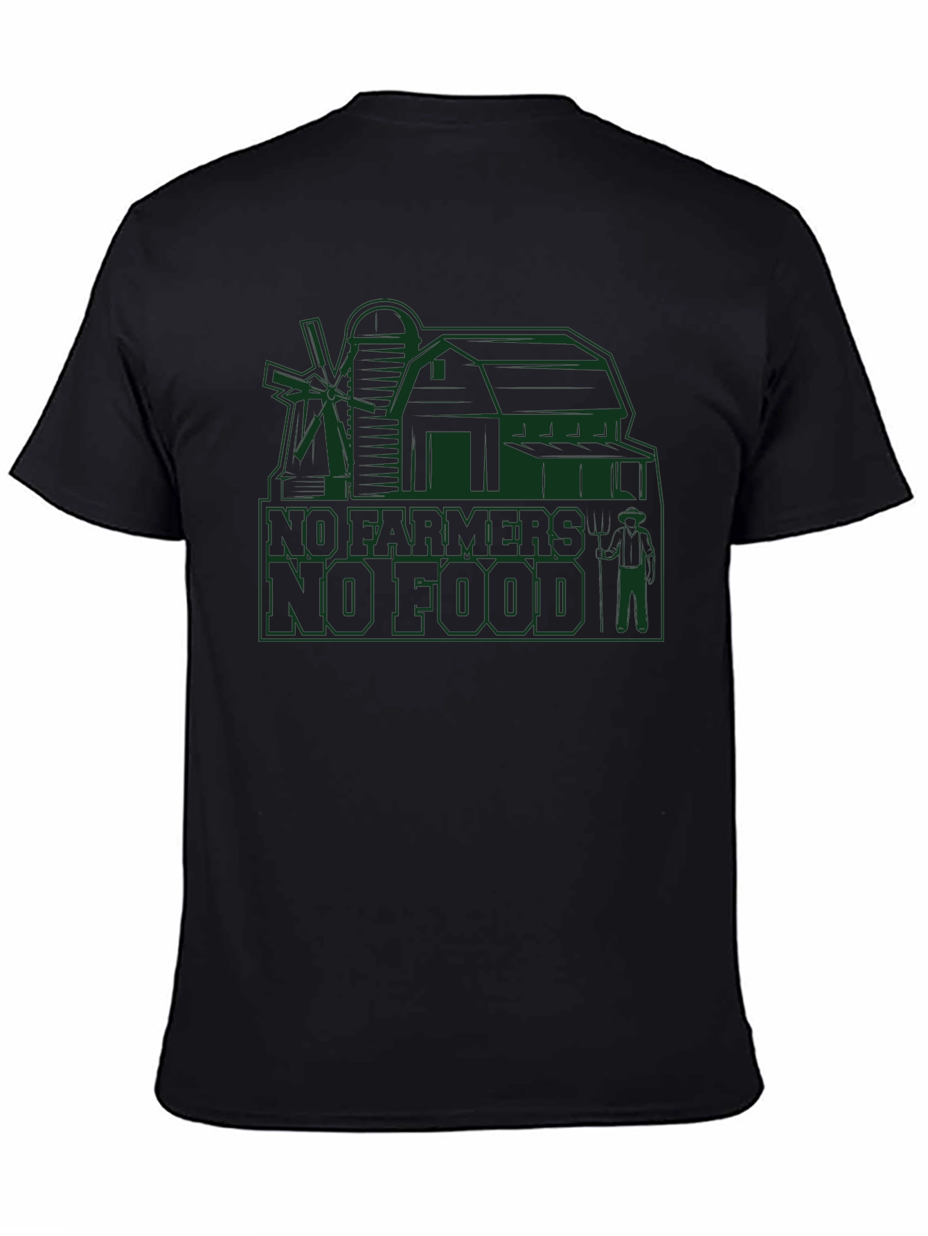 No Farmers No Food T-Shirt Farmer Tee