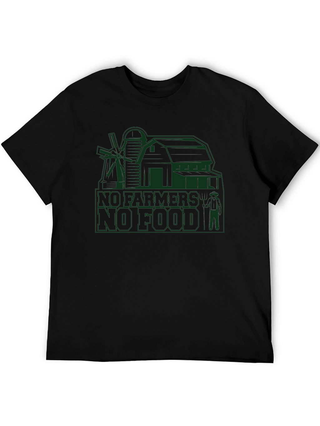 No Farmers No Food T-Shirt Farmer Tee