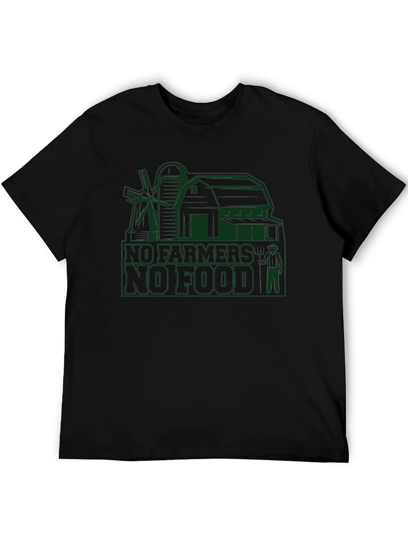 No Farmers No Food T-Shirt Farmer Tee
