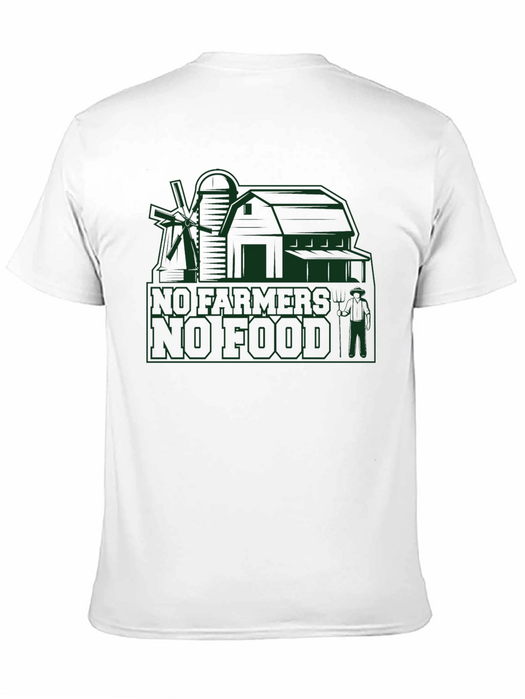 No Farmers No Food T-Shirt Farmer Tee
